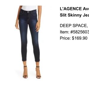L’agence size 25 skinny jeans